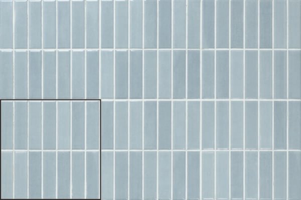 Mud Incision Acqua - Wandtegels Patroon | Lapy