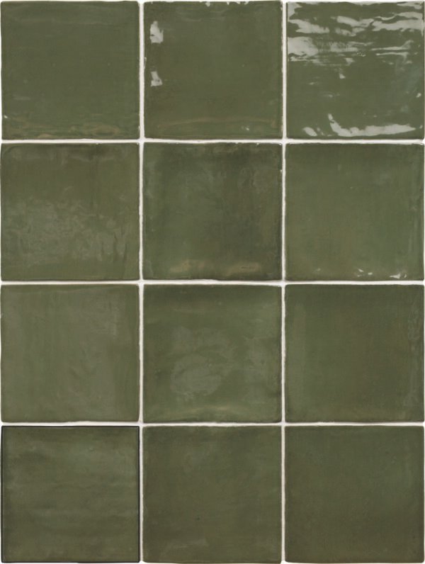 Seville Green - Wandtegels Effen | Lapy