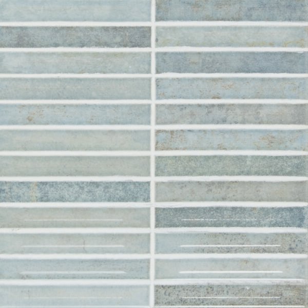 Moonstone Incision Teal - Wandtegels Effen | Lapy