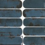 Funky Blue - Wandtegels Metaallook | Lapy