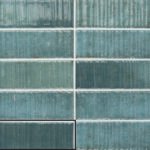 Ecstasy Groove Turquoise - Wandtegels Metaallook | Lapy