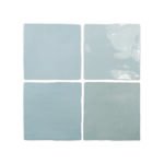 Flash Light Blue - Wandtegels Effen | Lapy