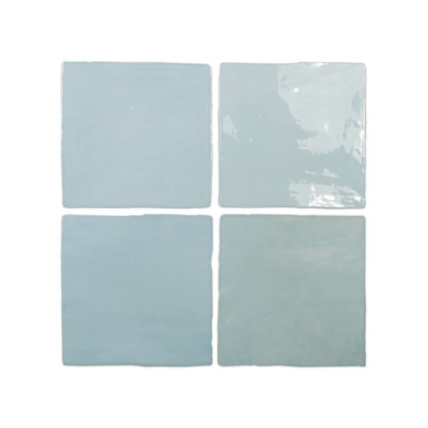 Flash Light Blue - Wandtegels Effen | Lapy