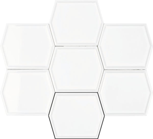 Frame White - Wandtegels Patroon | Lapy
