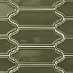 Hamptons Havens Victorian Green - Wandtegels Patroon | Lapy