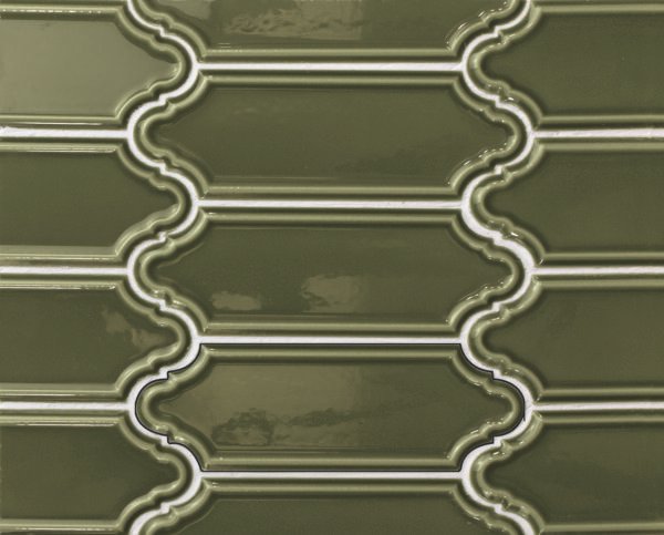 Hamptons Havens Victorian Green - Wandtegels Patroon | Lapy