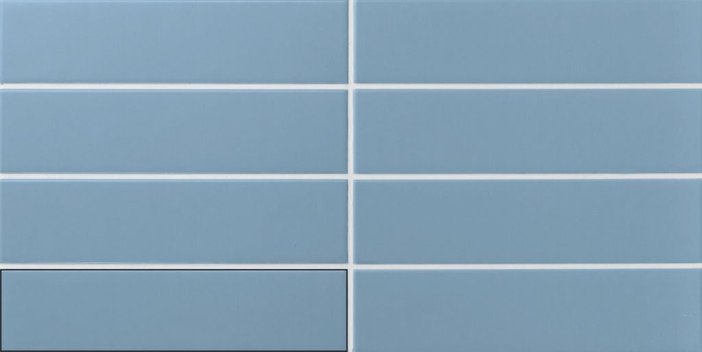 Three-D Flat Blue