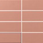 Three-D Flat Terracota - Wandtegels Effen | Lapy