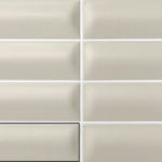 Three-D Grey - Wandtegels Effen | Lapy