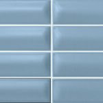 Three-D Blue - Wandtegels Effen | Lapy