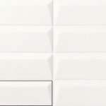 Three-D Cups Snow - Wandtegels Effen | Lapy