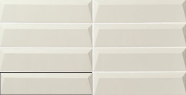 Three-D Cups Grey - Wandtegels Effen | Lapy