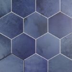 Sintra Hexagon Misty Blue - Wandtegels Effen | Lapy
