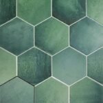 Sintra Hexagon Emerald Green - Wandtegels Effen | Lapy