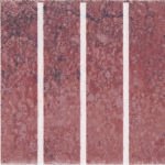 Touch Burgundy - Wandtegels Effen | Lapy
