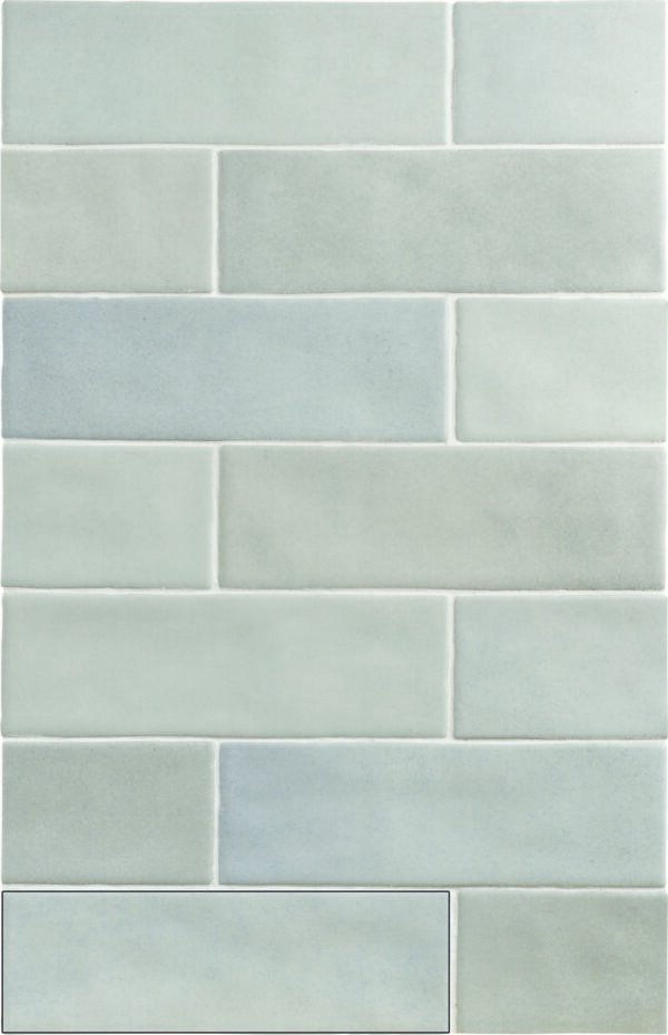 Toscana Ghost Green - Wandtegels Effen | Lapy