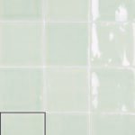 Nour Pastel Green - Wandtegels Effen | Lapy