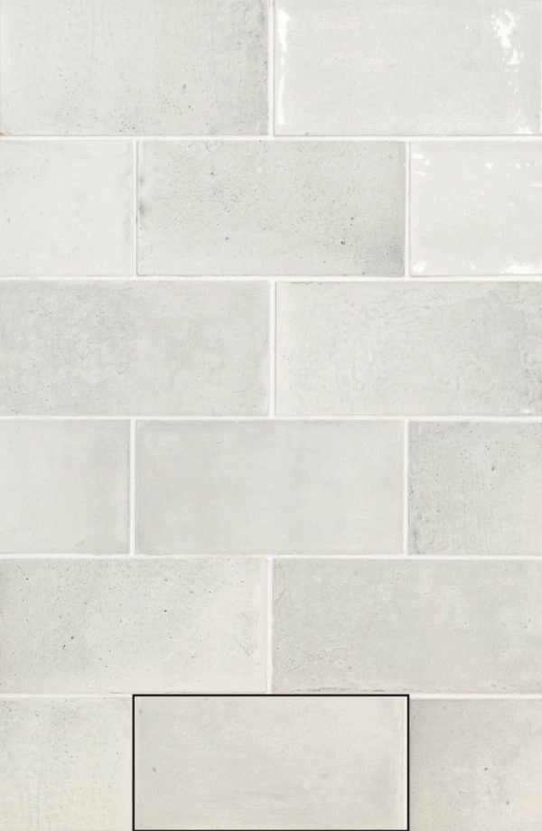 Lautia White - Wandtegels Effen | Lapy