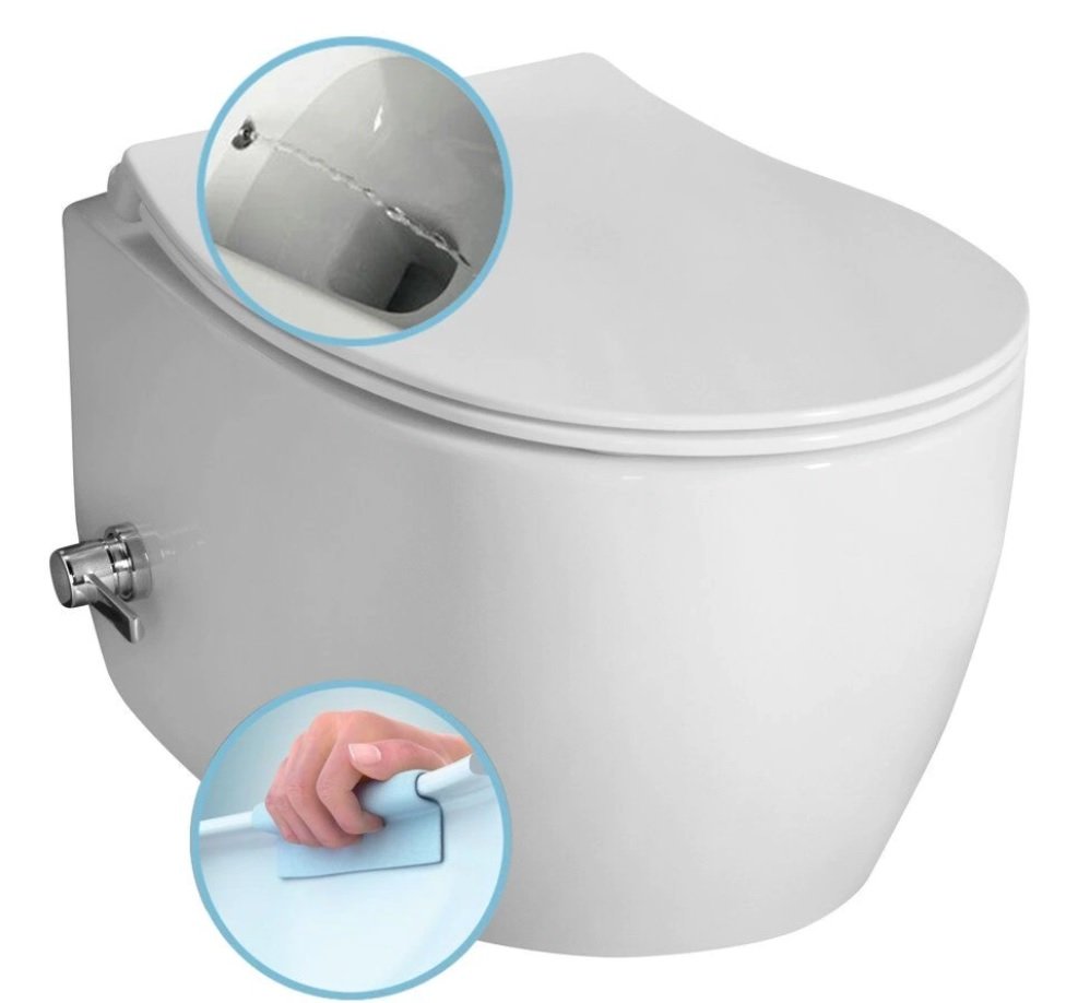 WC Sentimenti met Bidet met softclose zitting