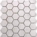Authentic Hexagon White - Mozaïek Patroon | Lapy