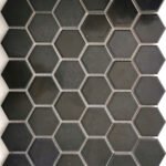 Authentic Hexagon Black - Mozaïek Patroon | Lapy