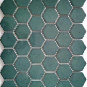 Authentic Hexagon Green - Mozaïek Patroon | Lapy
