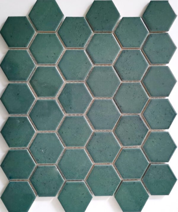 Authentic Hexagon Green - Mozaïek Patroon | Lapy