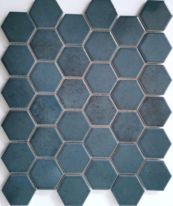 Authentic Hexagon Blue - Mozaïek Patroon | Lapy