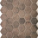 Authentic Hexagon Warm Grey - Mozaïek Patroon | Lapy