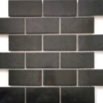 Authentic Brick Black - Mozaïek Patroon | Lapy