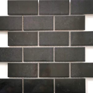 Authentic Brick Black - Mozaïek Patroon | Lapy