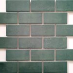 Authentic Brick Green - Mozaïek Patroon | Lapy