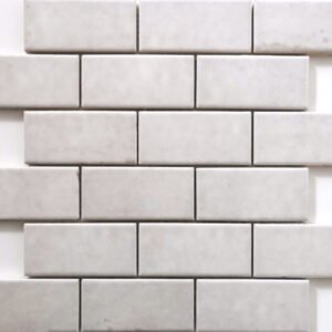 Authentic Brick White - Mozaïek Patroon | Lapy