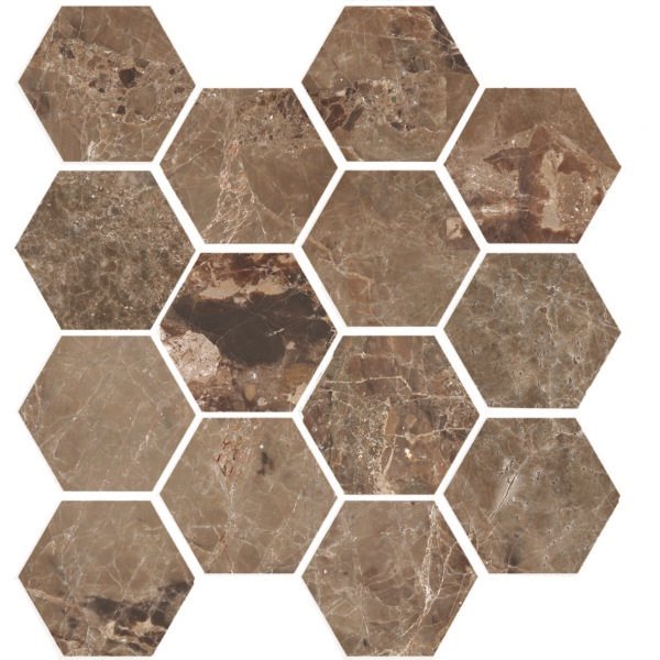 Imperial Brown - Mozaïek Patroon | Lapy