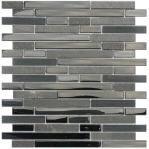 ** Mozaïek Zwart Mix 1;5x Diversx0;8 - Mozaïek Marmerlook | Lapy