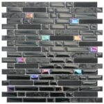 Mozaïek Black Rainbow 1;5xDiversx0;8 - Mozaïek Metaallook | Lapy