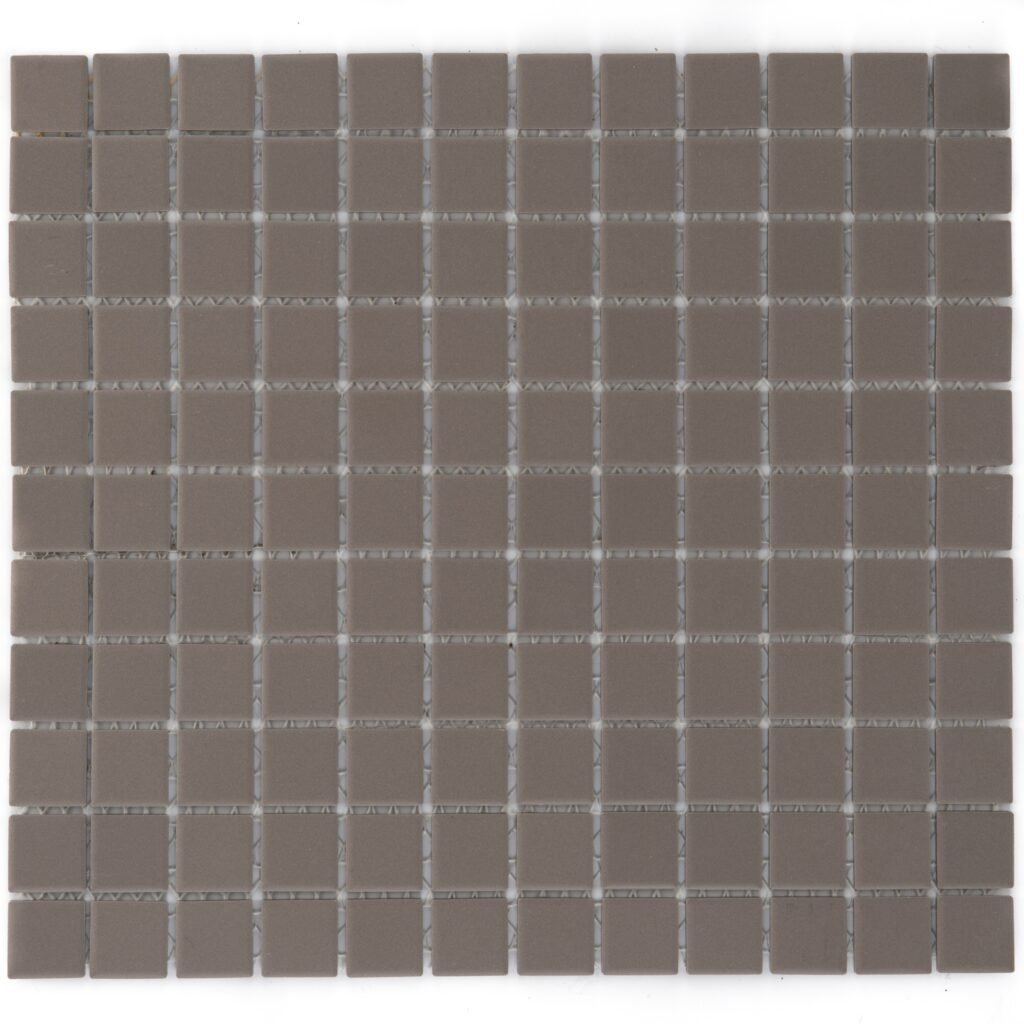 Mozaïek Grijs-Bruin mat 2;5x2;5x0;5