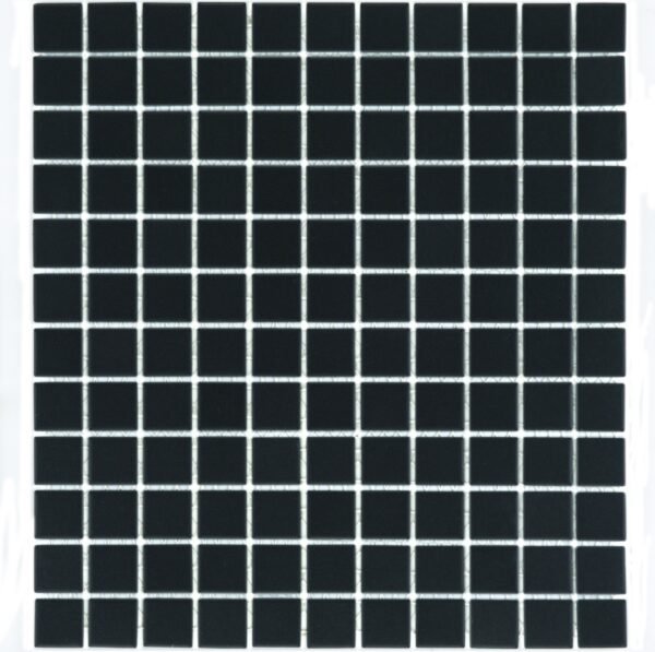 Mozaïek Zwart mat 2;5×2;5×0;5 - Mozaïek Patroon | Lapy