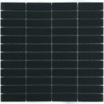 Mozaïek Zwart mat 2;1×7;1×0;5 - Mozaïek Patroon | Lapy