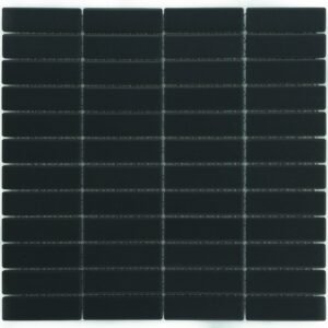 Mozaïek Zwart mat 2;1×7;1×0;5 - Mozaïek Patroon | Lapy