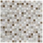 ** Mozaïek RVS Beige mix 1;5×1;5×0;8 - Mozaïek Metaallook | Lapy