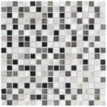 ** Mozaïek RVS Zwart mix 1;5×1;5×0;8 - Mozaïek Metaallook | Lapy