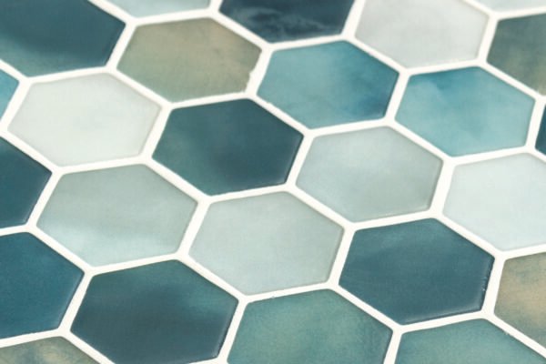 Mozaïek Hexagon Eloa - Mozaïek Metaallook | Lapy