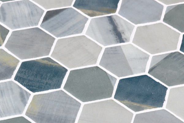 Mozaïek Hexagon Nora - Mozaïek Metaallook | Lapy