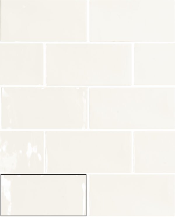 Vintage White - Wandtegels Effen | Lapy