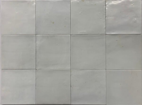 Saten White - Wandtegels Effen | Lapy