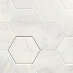 Verona Hexagon White - Wandtegels Marmerlook | Lapy