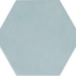 Hexa Off Blue mat - Wandtegels Effen | Lapy