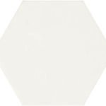 Hexa Off White mat - Wandtegels Effen | Lapy