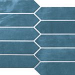 On Dark Blue Gloss - Wandtegels Effen | Lapy